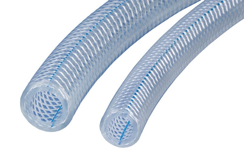K3130-20X50 Kuri-Tec by Kuriyama | CLEARBRAID® | K3130 Series | Heavy Wall PVC Food & Beverage Hose | 1-1/4" ID | 1.75" OD | 50ft Length