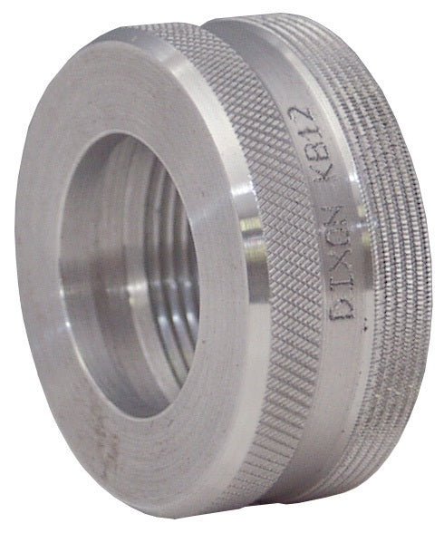 KB12 by Dixon Valve | Boss® Ground Joint Knurled Nut | 3/4" and 1" Size | Plated Steel