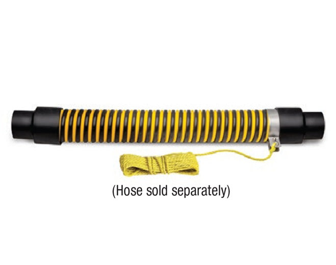 KBC-CS300 by Kuriyama | King Bee™ | KBC™ Series | Collar Clamp with 20' Rope | Fits 3" Hose ID | Carbon Steel