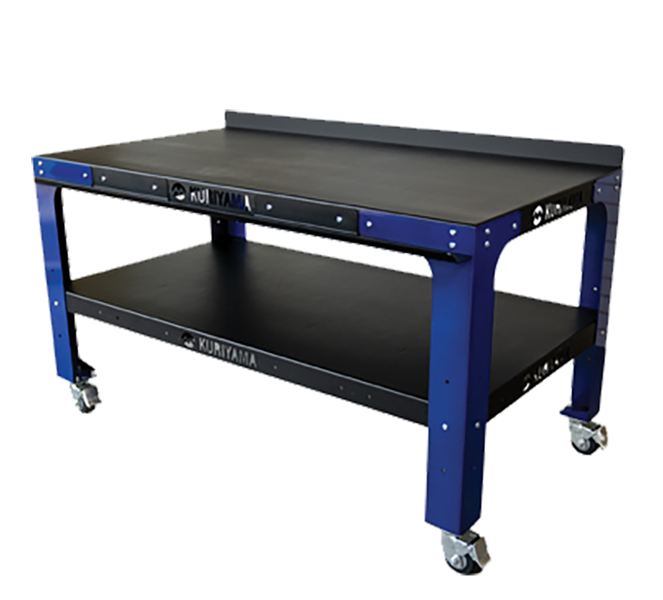 KBENCH6 by Kuriyama | Modular Premium 6ft Long Shop Workbench | 70" L x 38" W x 40" H | Powder Coated Steel