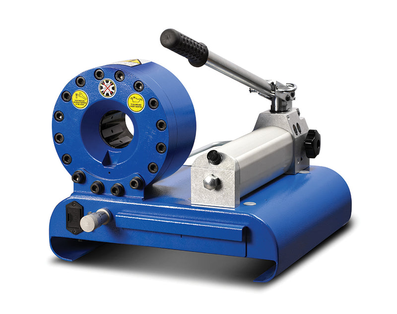 KC1-H47PM KuriCrimp™ by Kuriyama | KC1-H47PM Series | Service Crimper | Hand Pump | 110 Ton Crimping Force | Includes: Die Change Tool, Hand Pump & Die Storage Drawer