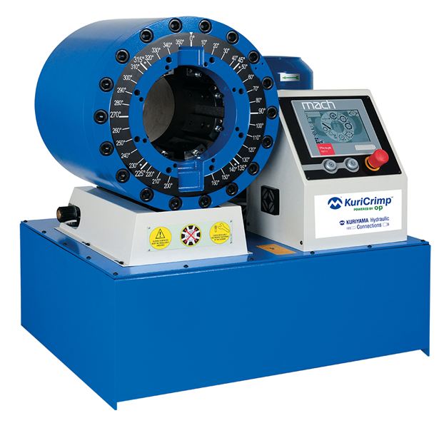 KC3-H170-230/3 KuriCrimp™ by Kuriyama | KC3-H170 Series | Standard Volume Crimper | 7 HP (230 V) 3 PH Motor | 308 Ton Crimping Force | Includes: Back Limit Switch & Crimp Calculator