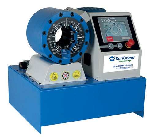 KC3-H83-230/3 KuriCrimp™ by Kuriyama | KC3-H83 Series | Standard Volume Crimper | 5.0 HP (230 V) 3 PH Motor | 150 Ton Crimping Force | Includes: Electric Foot Pedal, Crimp Calculator, Die Segment Change Tool