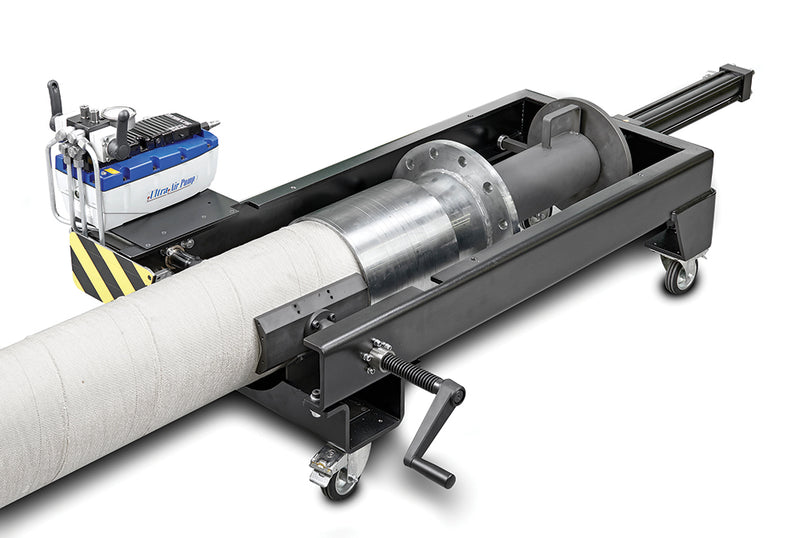 KPUSH8 KuriCrimp™ by Kuriyama | Industrial Hose Pusher | 8" Hose Capacity