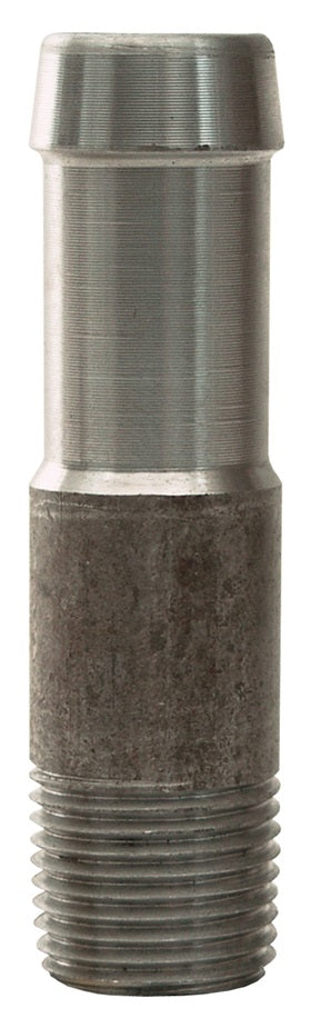 KRN861 by Dixon Valve | King Steel Round Nipple | For One Clamp | 3/4" Male NPT x 1" Hose ID | Unplated Steel