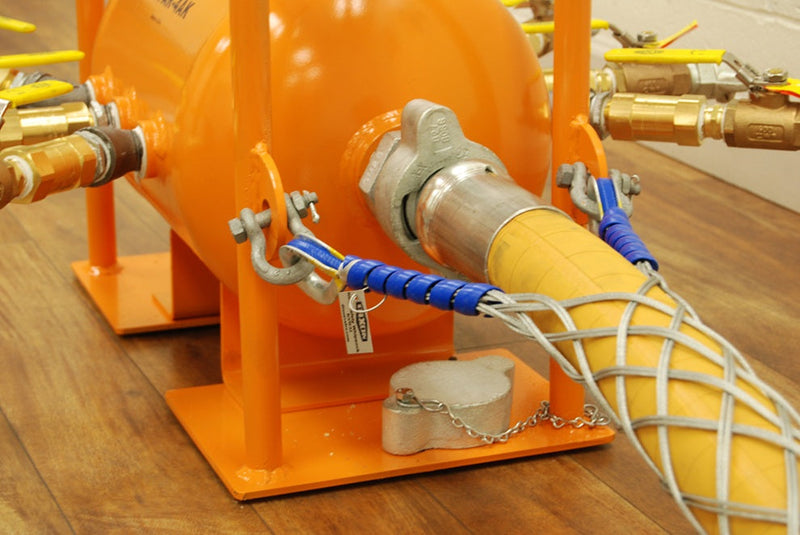 KSW96 by Dixon Valve | King Safety Whipsock | 6" Size | 5.512" - 7.087" Range | 93.31" Length | Galvanized Carbon Steel