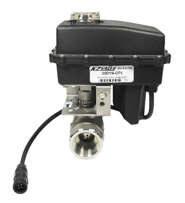 KZ-67H22-20DY0-CF1 KZ Valve by Banjo | Anhydrous Ammonia (NH3) Actuated Valve with Conxall Connector for Raven Systems | 1-1/2" Female NPT | Control Type: FAST RATE | Stainless Steel