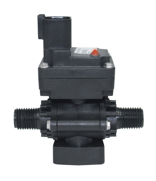 KZ-NMZB28-1CEBS-D01 KZ Valve by Banjo | Electric 2-Way ZipValve | 1/4" Port Size | 1/4" Male NPT Ends | Deutsch DT04-4 Pin Connection | Control Type: ON/OFF | Nylon