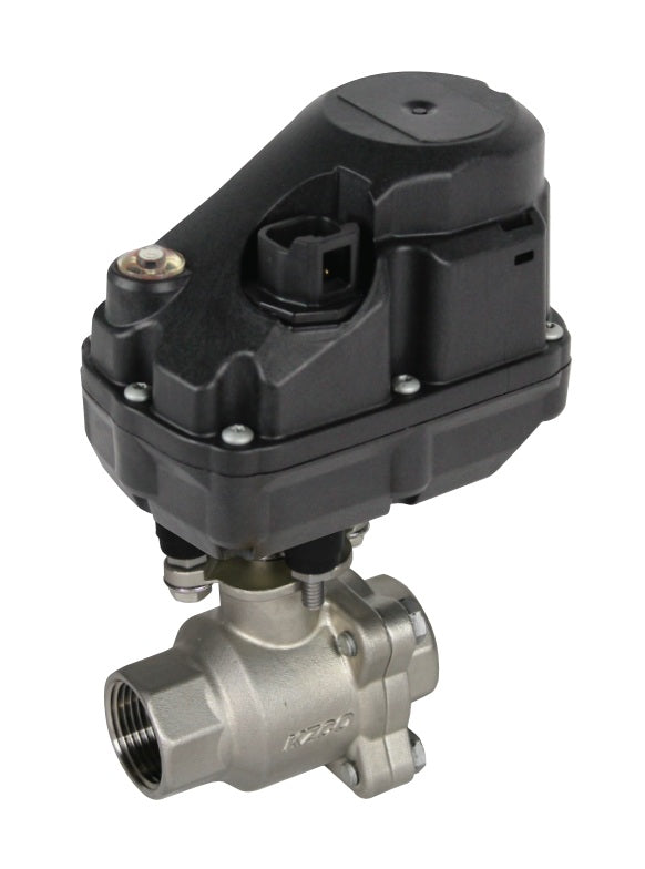 KZ-S2C28-1CEBS-D01 KZ Valve by Banjo | S Series | Stainless Steel Electric Valve | 3/8" Port Size | 3/8" Female NPT | Control Type: ON/OFF