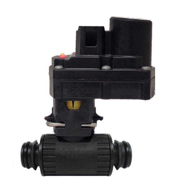 KZ-H2D37-10DK0-P01 KZ Valve by Banjo | TX2 Series | Polypropylene Electric Valve | 1/2" Size | Quick Disconnect Ends | Control Type: ON/OFF