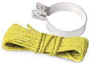 KBC300 by Kuriyama | King Bee™ | KBC™ Series | Collar Clamp with 20' Rope | Fits 3" Hose ID | Stainless Steel