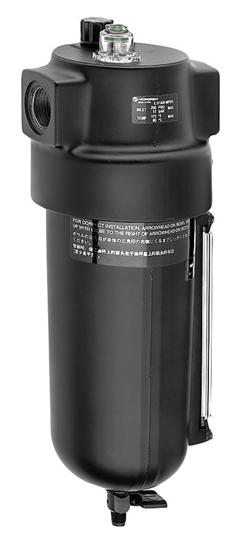 L17-600A by Dixon Valve | L17 Series 1 | Jumbo Micro-Fog Lubricator | 3/4" Port Size | 160 SCFM | 1 qt Metal Bowl with Sight Glass