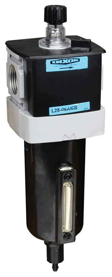 L28-03AMB Wilkerson EconOmist® by Dixon Valve | L28-Series | Standard Lubricator | 3/8" Size | 110 SCFM | 6 oz. Metal Bowl