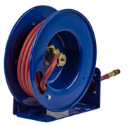 LG-LP-125 by Coxreels | LG Series | 300 PSI Spring Driven Hose Reel | 1/4" Hose ID, 1/4" FNPT Inlet x 1/4" MNPT Hose End | Steel | 25ft PVC Hose Included