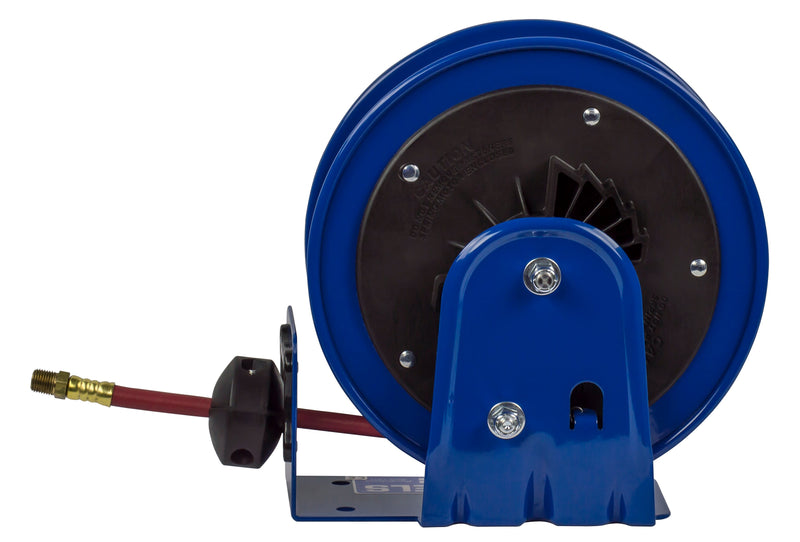 LG-LP-320 by Coxreels | LG Series | 300 PSI Spring Driven Hose Reel | 3/8" Hose ID, 3/8" FNPT Inlet x 3/8" MNPT Hose End | Steel | 20ft PVC Hose Included