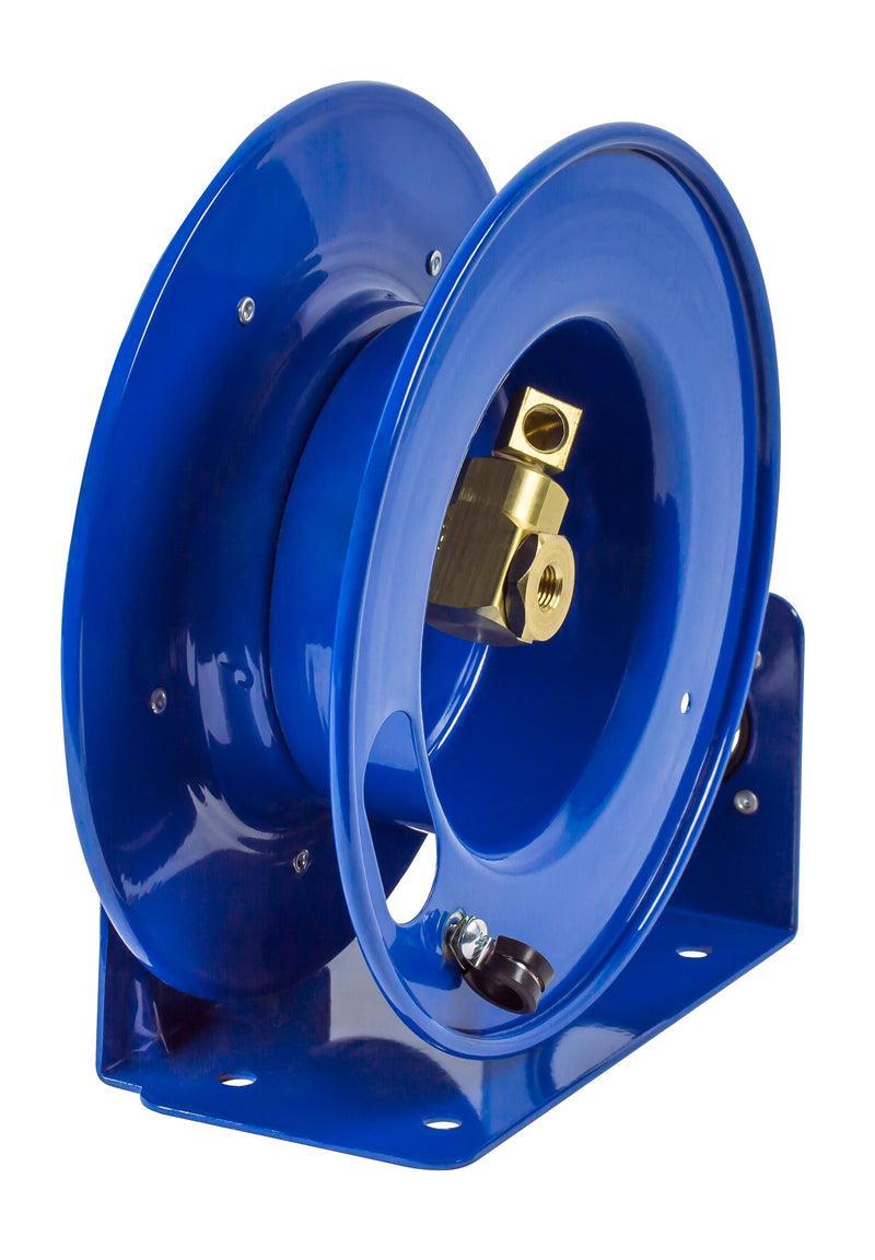 LG-LPL-115 by Coxreels | LG Series | 300 PSI Spring Driven Hose Reel | 1/4" Hose ID, 1/4" FNPT Inlet | Steel | 15ft Capacity, Hose Not Included