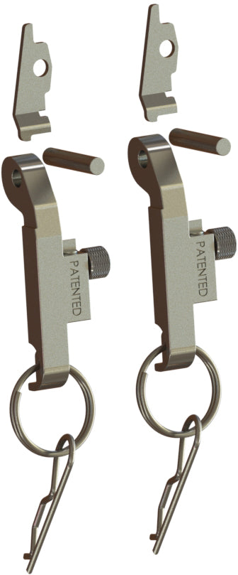 LHRPSS-100 by Campbell Fittings | Standard Cam & Groove | Locking Handle Kit | 1" Ring/Pin/Lock Handle | Stainless Steel