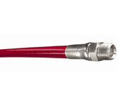 LLRD-MM04X600 Piranha® by Kuriyama | LLRD Series | Jetting Line Hose Assembly | 5000 PSI | 1/4" ID | 0.50" OD | 1/4" Male NPTF x 1/4" Male NPTF | Red | 600ft Length