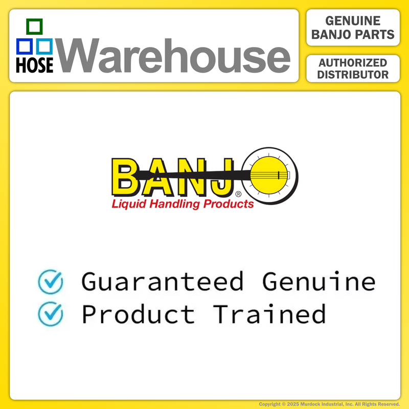 LS125-20 by Banjo | Line Y Strainer | 1-1/4" x 1-1/4" Female NPT with 20 Mesh Stainless Steel Screen | 200 PSI | Gasket: EPDM | Polypropylene