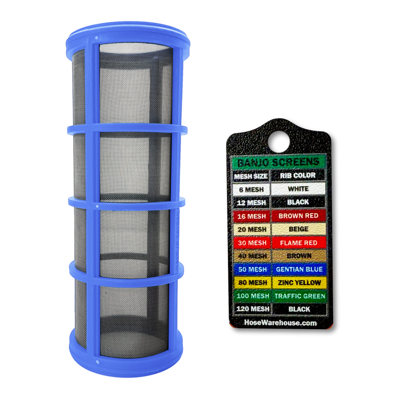 LS250 by Banjo | Replacement Part for Manifold Flange Connections | 1-1/2"-2" Y Strainer | 50 Mesh Screen