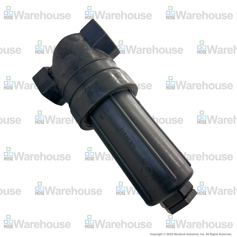 LST100-30 by Banjo | T Line Strainer | 1" x 1" Female NPT with 30 Mesh Stainless Steel Screen | 300 PSI | Polypropylene