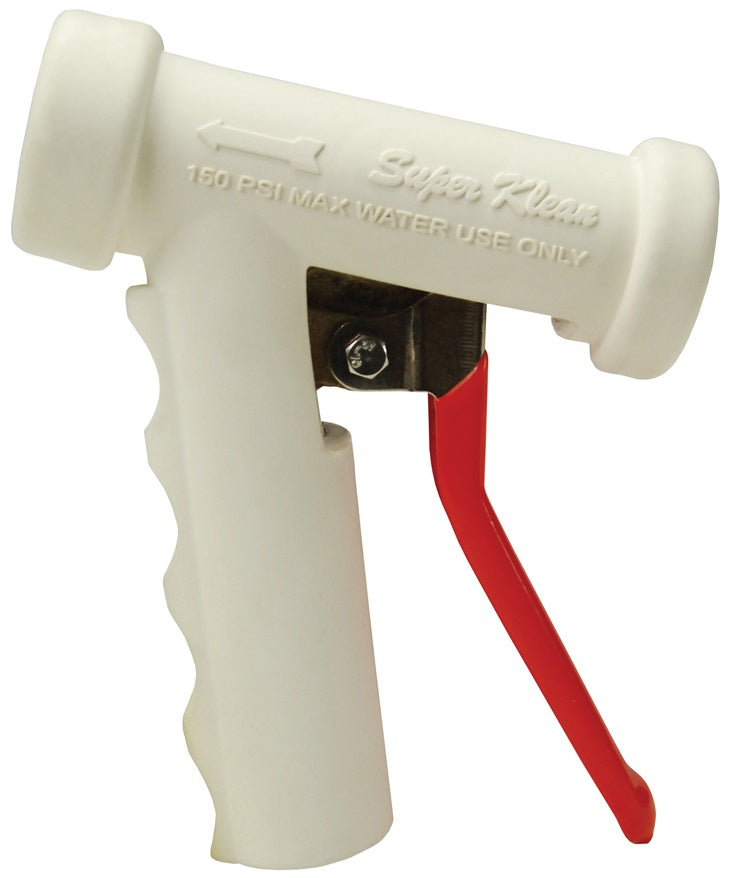 LWSG-W by Dixon Valve | Lite Washdown Spray Nozzle | 3/8" Female NPT Inlet | White Cover | Aluminum