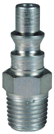M3M3 by Dixon Valve | Pneumatic Quick Disconnect Coupling | M-Series | 3/8" Male NPT x 3/8" ARO Interchange | Plug | Steel