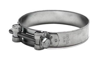M10-201 by Midland | Buchanan M10 Maxi Clamp Heavy | 201-213mm Size | 1.02" Width | OD Range: 7.91" to 8.42" | 301 Stainless Steel Band