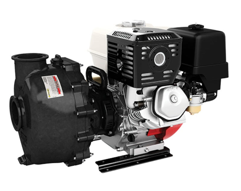 M350PH13W by Banjo | Centrifugal Pump | 3" Manifold M350 Wet Seal Pump with 13 HP Honda® Engine | Polypropylene