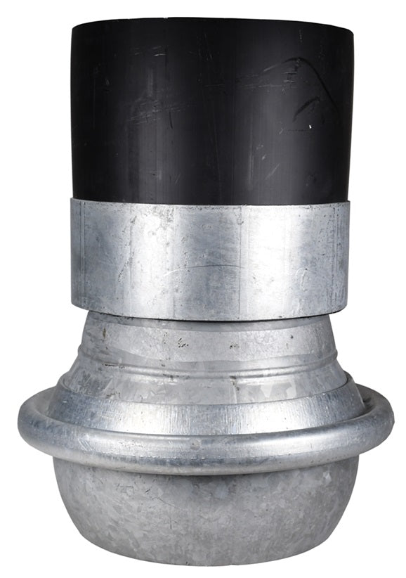 MC21112-PC by Dixon Valve | Bauer Quick Connect Fitting (Type A) | 12" Size | Male with Polyethylene Crimp | Galvanized Steel