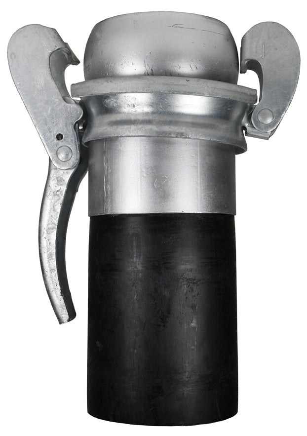 MC3094-PC by Dixon Valve | Bauer Quick Connect Fitting (Type B) | 4" Size | Male with Polyethylene Crimp | Galvanized Steel