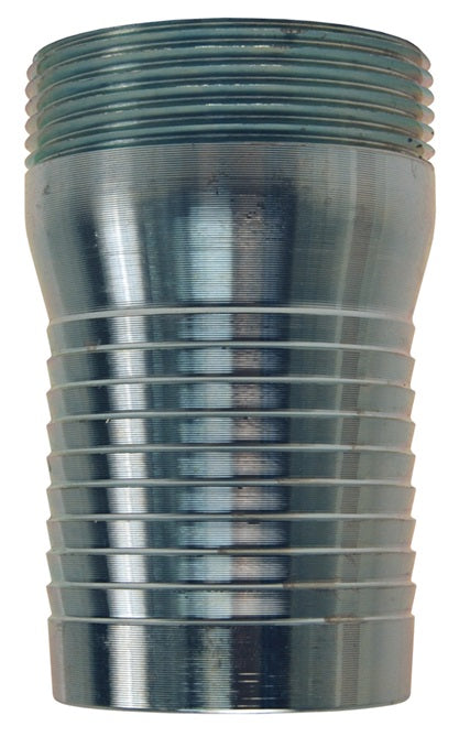 MCS200 by Dixon Valve | King Short Shank Suction Hose Coupling | Male Fitting | 2" Male NPSM x 2" Hose ID | Plated Steel