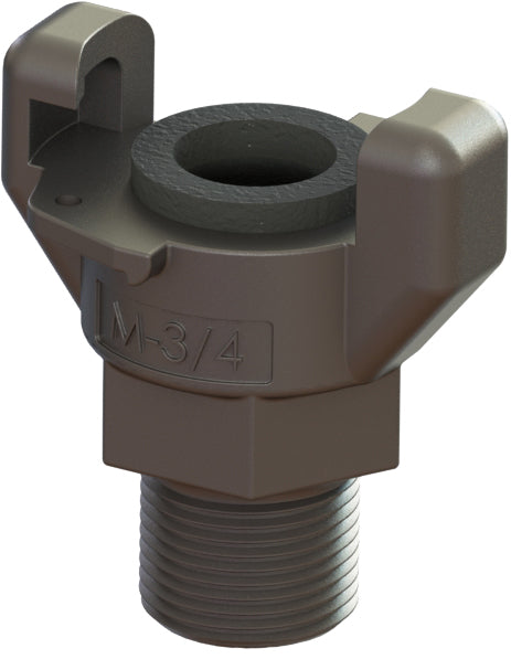 ME-100 by Campbell Fittings | Import Universal Coupling | 1" Male NPT Thread | Straight | Ductile Iron | Pack of 25