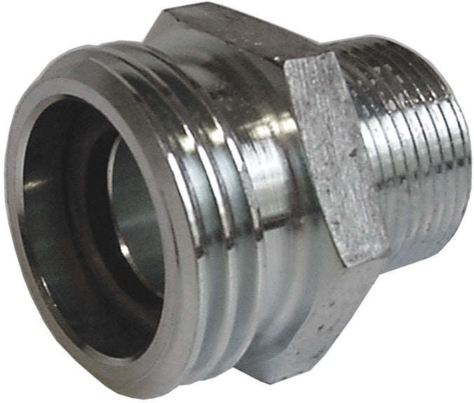 ME217S by Dixon Valve | LP Gas Adapter | 1-3/4" Male Acme x 1-1/4" Male NPT | Steel