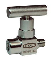 MFS101 by Dixon Valve | Mini Needle Valve | T Design Handle | 1/8" Male NPT x 1/8" Female NPT | 316 Stainless Steel