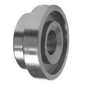 186132 by Midland | Hydraulic Flange Adapter  | 2" Braze Port x 2" Code 61 Flange | Steel