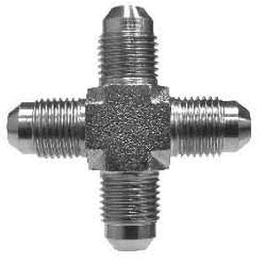 265024 by Midland | Hydraulic Adapter | Union Cross | 1-1/2" Male JIC 37° | Steel