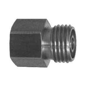 FSO4032424 by Midland | Hydraulic Adapter | Braze-On to Flat Face O-Ring | 1-1/2" Braze x 1-1/2" Male O-Ring Face Seal | Steel