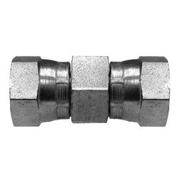 14061616 by Midland | Hydraulic Adapter | Female Pipe Dual Swivel Union | 1" Female NPSM x 1" Female NPSM | Steel
