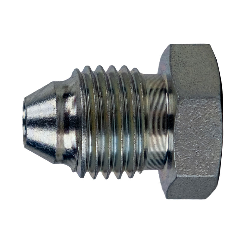 7599-P-22 by Midland | Hydraulic Metric Adapter | Plug | 22x1.5 Male Komatsu | Steel