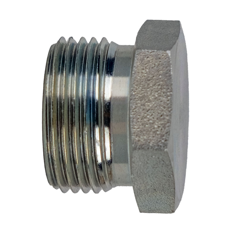 D2408-S30-X by Midland | Hydraulic Metric Compression Fitting | DIN Plug | Heavy | S30 | Steel