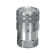 ML2DBS25F292 Hansen® by Danfoss | Quick Disconnect Coupling | MLDB Series | 1/4" Female NPT x 1/4" Flat Face/Dry Break | Socket | EPDM Seal | 316/316L Stainless Steel