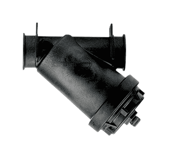 MLS300-20V by Banjo | Manifold Flange Connections | 3" Manifold Y-Line Strainer with 304 Stainless Steel 20 Mesh Screen | Gasket: FKM | 100 PSI | Polypropylene