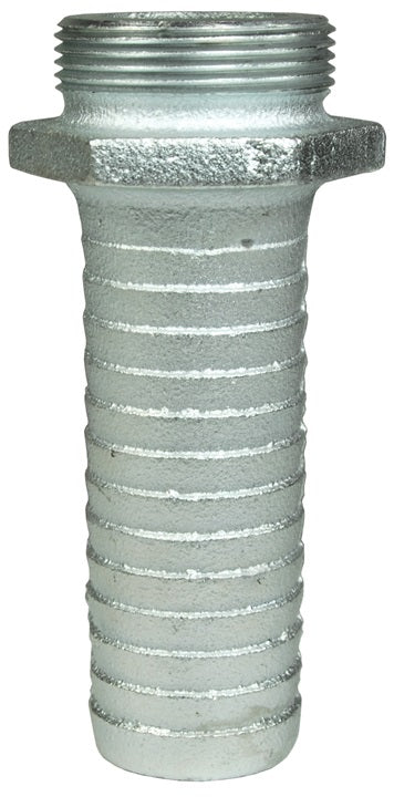 MLS15 by Dixon Valve | Long Shank Hose Coupling | Male Fitting | 1-1/4" Male NPSM x 1-1/4" Hose ID | Plated Iron