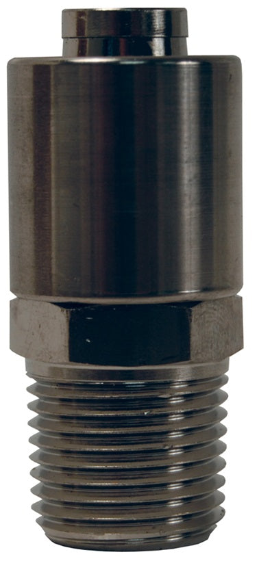 MPR-T06 by Dixon Valve | True I.D. PTFE Hose Fitting | 3/8" Male Pipe Rigid | 316 Stainless Steel