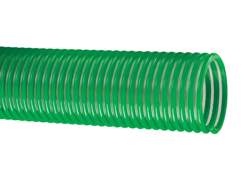MULCH-LT400X100 Tigerflex® by Kuriyama | MULCH-LT™ Series | Heavy Duty Low Temperature Material Handling Hose | PVC | 4" ID | 4.57" OD | 100ft Length