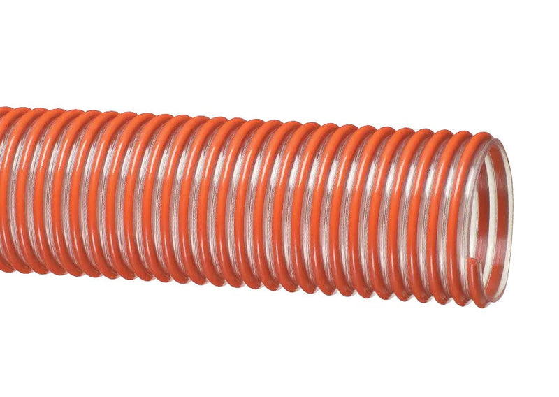MULCH600X100 Tigerflex® by Kuriyama | MULCH™ Series | Heavy Duty Material Handling Hose | PVC | 6" ID | 6.79" OD | 100ft Length