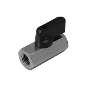 B-46-922I Breco by Foster | Mini Ball Valve | 1/4" Female NPTF Thread x 1/4" Female NPTF Thread | Straight