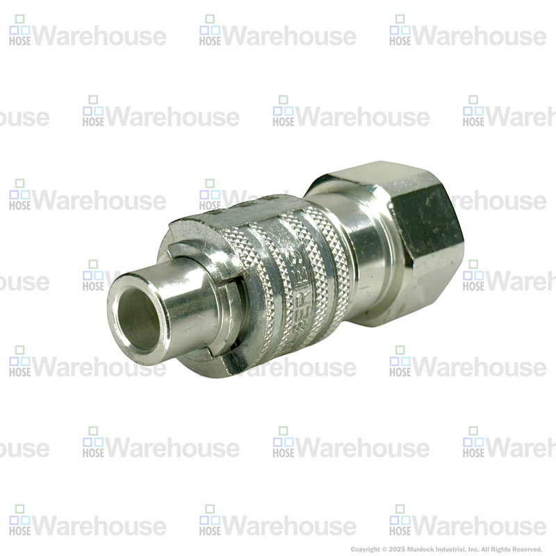 N4F6 by Dixon Valve | Pneumatic Quick Disconnect Coupling | Dix-Lock® N-Series | 3/4" Female NPTF x 1/2" Body Size | Plug | Steel