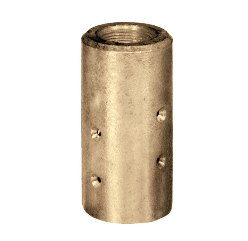 NH-BR4 by Kuriyama | NH-BR Series | Sandblast Coupling Nozzle Holder | 1-1/2" Hose ID | 2-3/8" Hose OD | Brass
